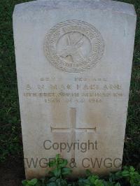 Dar Es Salaam War Cemetery - MacFarlane, A N